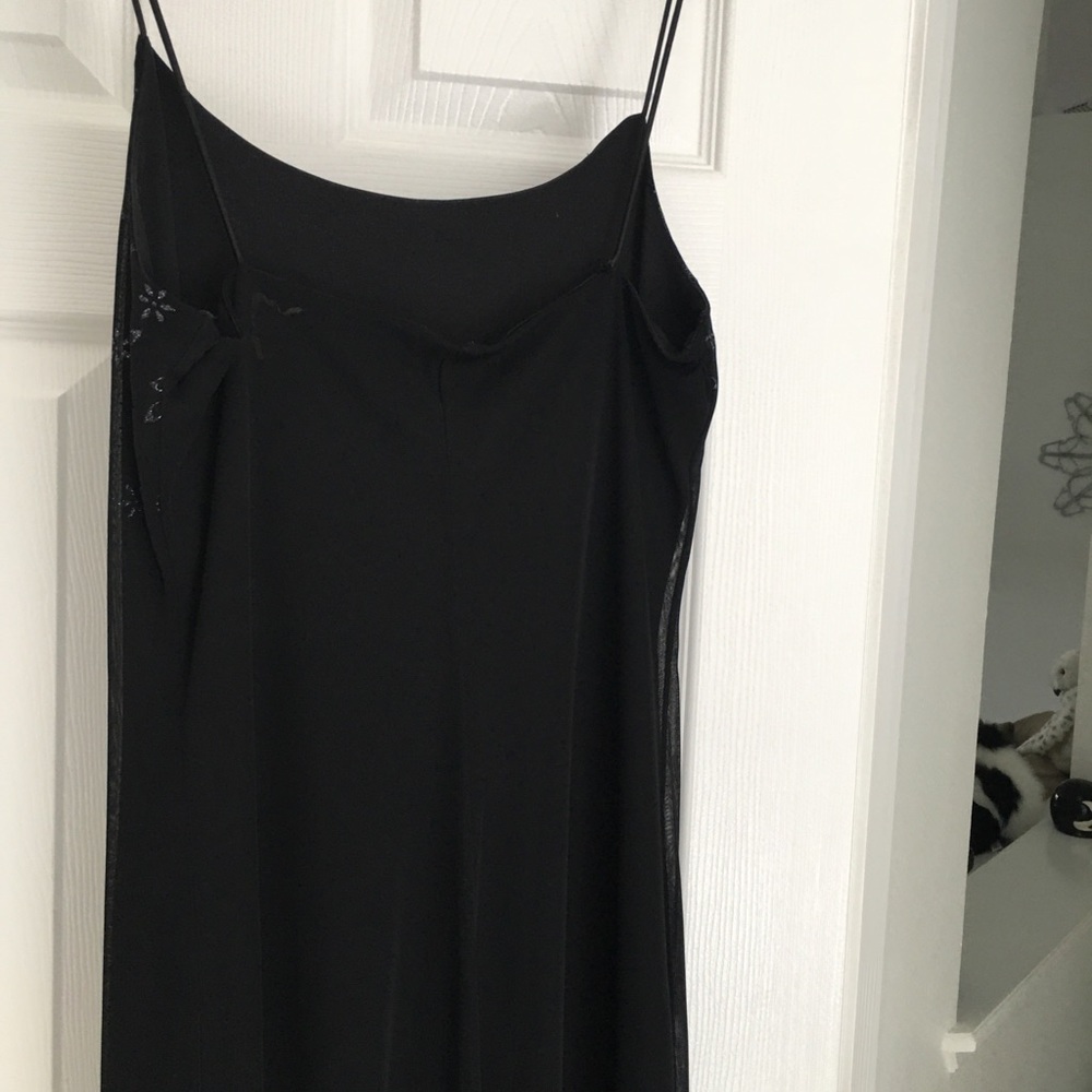 Black dress with glitter detail - Picture 3 of 4